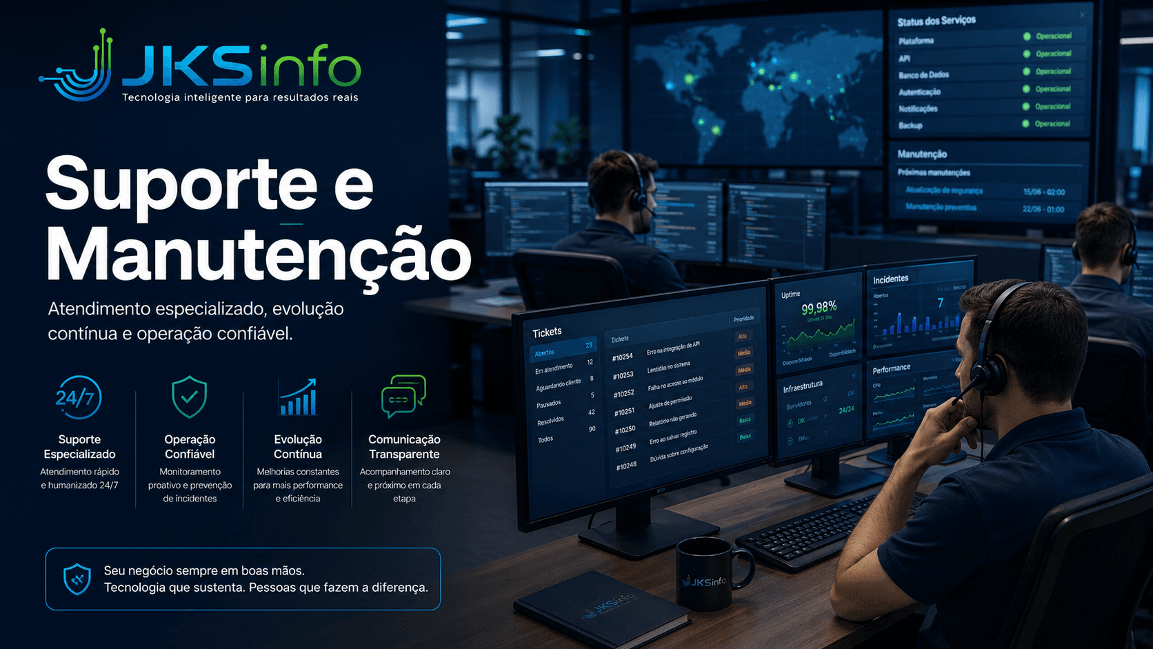 Suporte e Manutenção